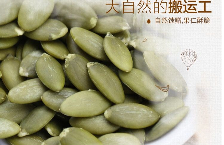 新货_南瓜子仁500g*1袋共一斤【真空包装 大颗粒】生鲜南瓜子批发