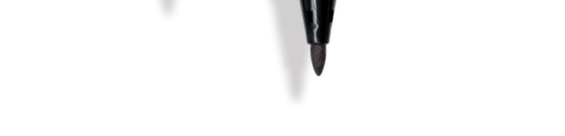 小双头油性记号笔小头细头马克笔勾线笔儿童绘画学生用黑色美术生专用描边彩色速干防水笔不掉色