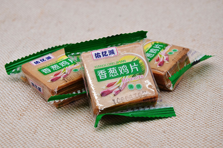 香葱王薄脆饼干5斤散装超薄小饼干整箱批发休闲食品零食喜饼200g