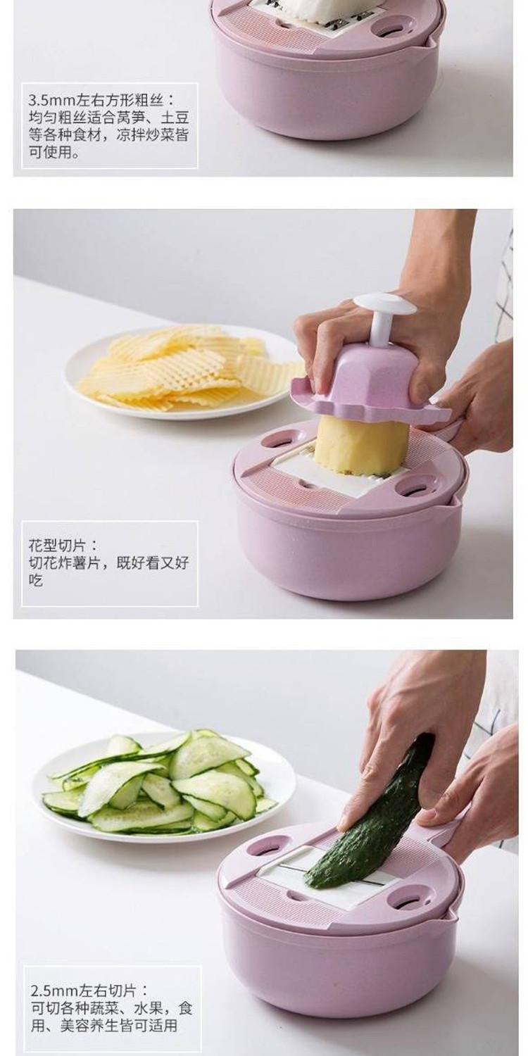  卡尤切菜器土豆丝切丝器刨丝器多功能擦丝器切片切萝卜丝厨房神器