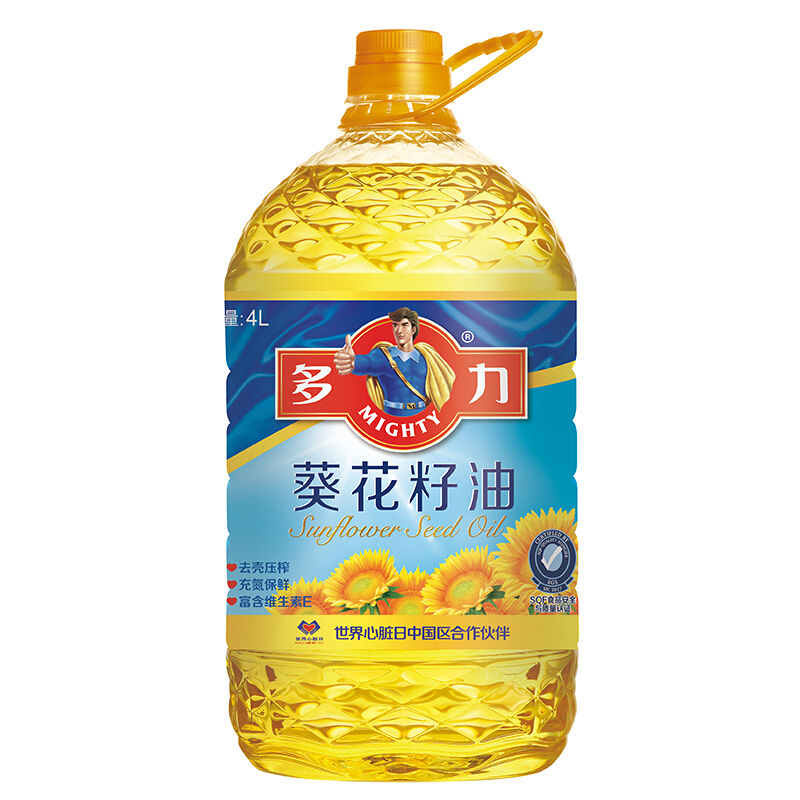  【新日期】多力葵花籽油5L+250ML葵花籽油4L非转基因玉米油芥花油