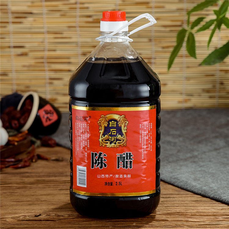 【白石河陈醋】山西特产老陈醋大桶装家用食用醋香醋800ml/5斤/9斤