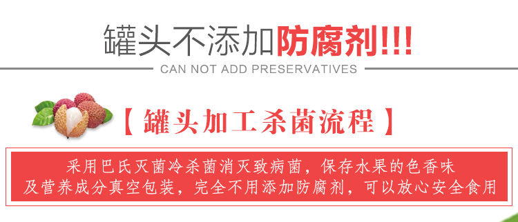  新鲜荔枝罐头水果混合口味黄桃零食杨梅批发一整箱即食看剧食品