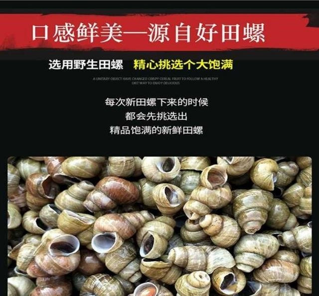 香辣炒田螺200g即食螺丝肉海鲜零食唆螺泥螺鲜活熟食麻辣螺蛳