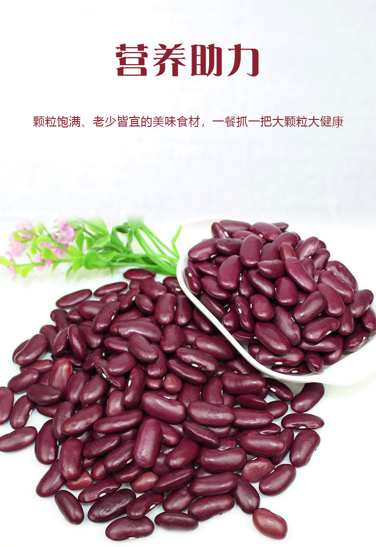  云南大红豆5红腰豆红芸豆红芸豆五谷杂粮豆做酸菜红豆半斤