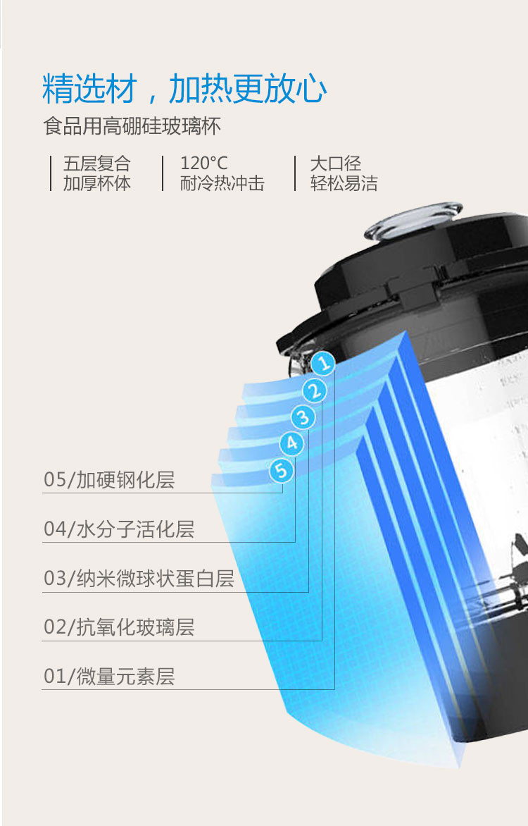 夏新/AMOI 加热破壁料理机816