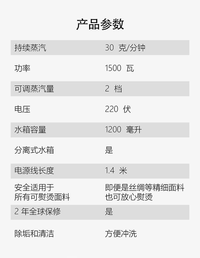 飞利浦 挂烫机家用蒸汽熨斗 手持挂式烫衣服 服装店商用立式GC500