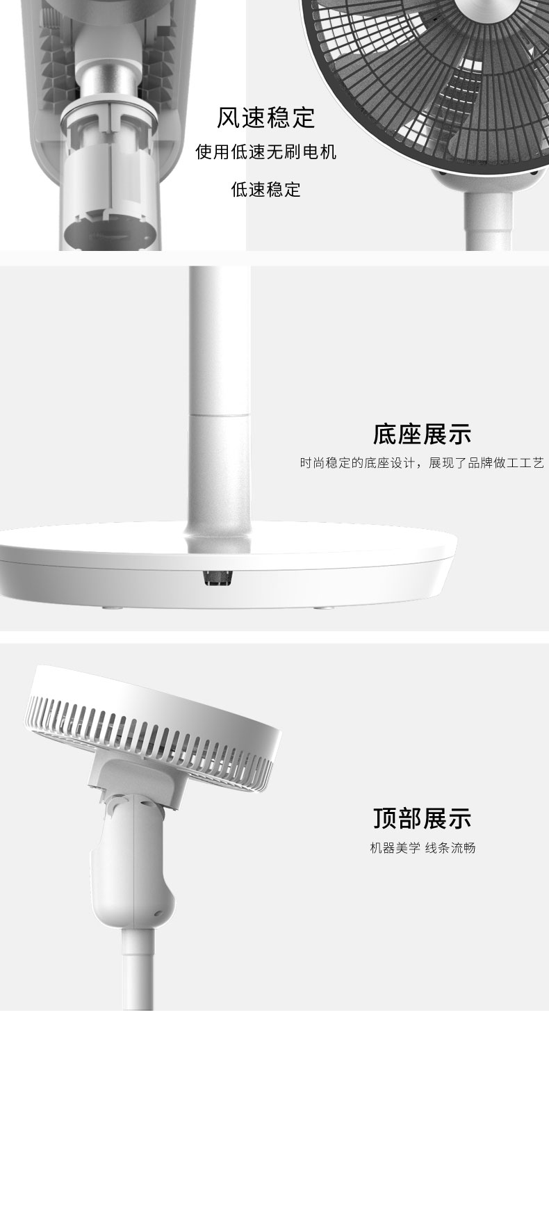 西屋/Westinghouse 智能3D直流变频扇XWT19