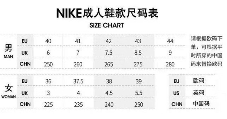 NIKE Air Force 1 AF1空军一号男女纯白运动板鞋