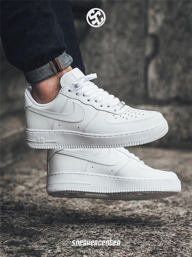 NIKE Air Force 1 AF1空军一号男女纯白运动板鞋