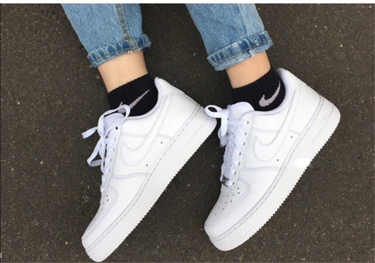 NIKE Air Force 1 AF1空军一号男女纯白运动板鞋