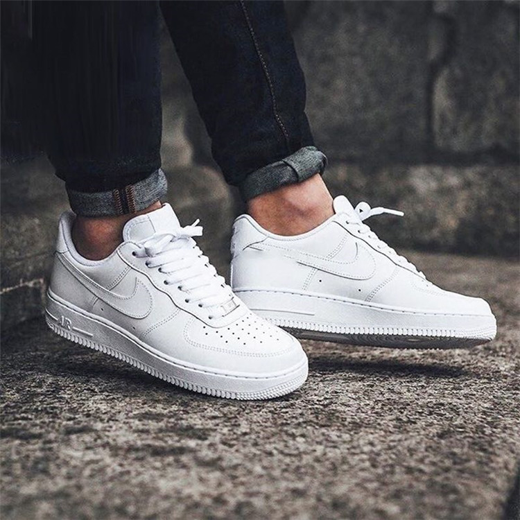 NIKE Air Force 1 AF1空军一号男女纯白运动板鞋