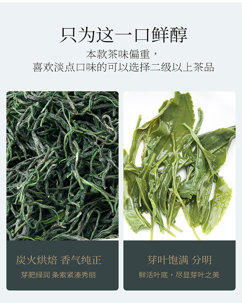 豫信 信阳毛尖茶礼2021新茶 大叶茶 绿茶小铁盒包装浓香型耐泡口粮茶100g