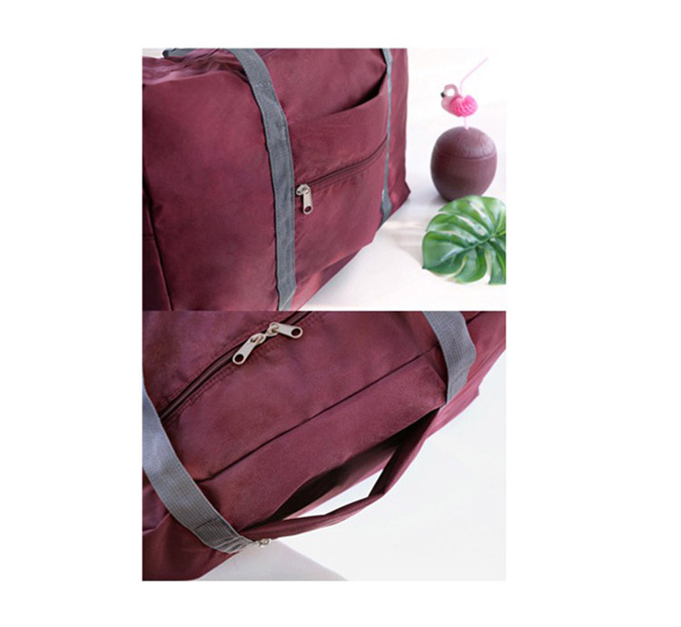 新款韩版折叠行李包尼龙衣物收纳包手提旅行包