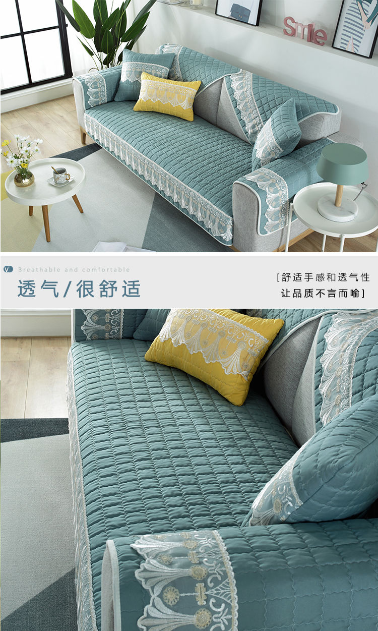 沙发垫四季通用防滑布艺全包万能套沙发套罩客厅组合简约现代坐垫