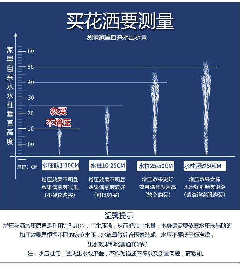 超强增压五档调节花洒洗澡喷头淋浴套装莲蓬头喷头手持水龙头