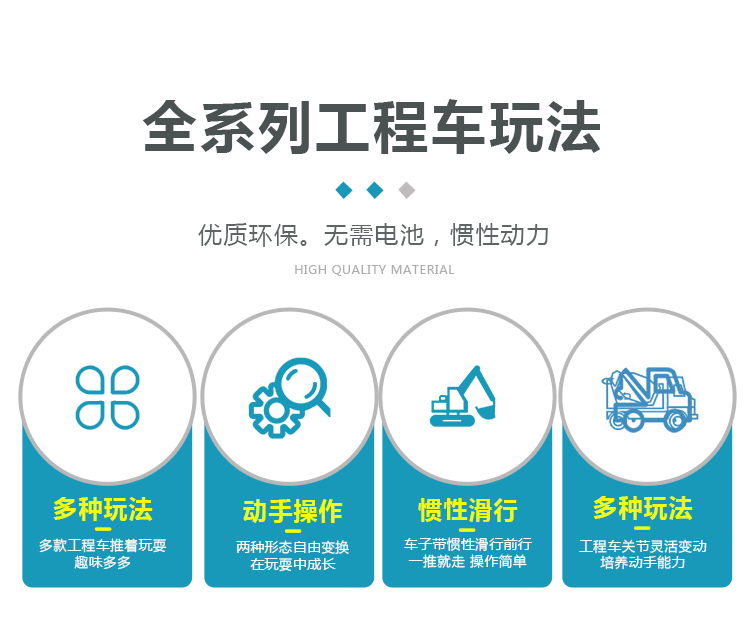 【儿童拼装工程车】拆卸可拆装拧螺丝组装益智玩具挖掘机男孩宝宝套装