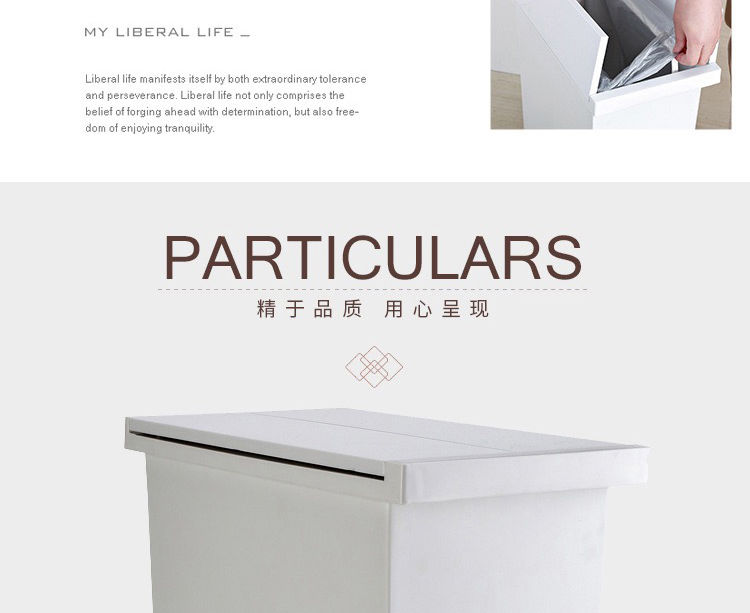 大号厨房垃圾桶带盖家用脚踏垃圾桶带轮卧室厕所卫生间小号卫生桶