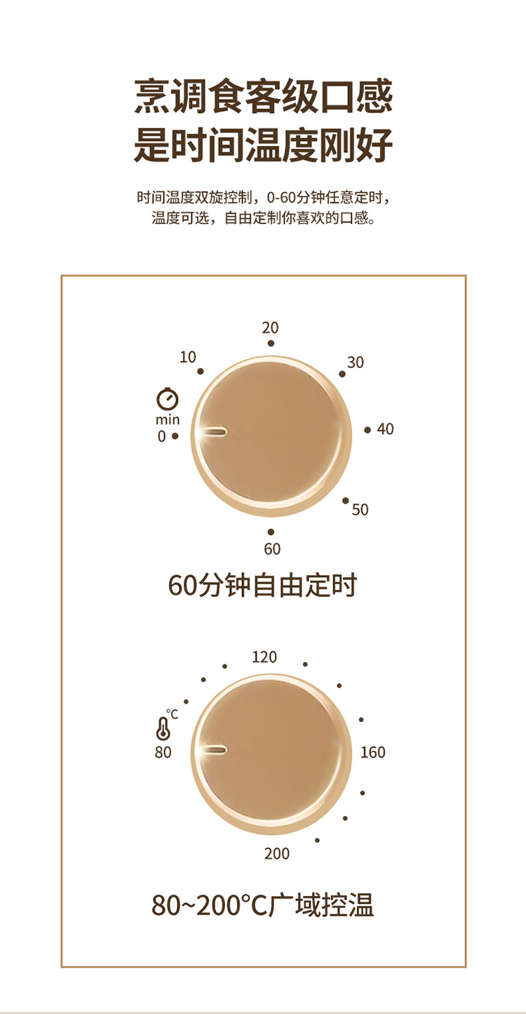 尚朋堂(SUNPENTOWN) 5L空气炸锅电烤炉SPT-KZ052