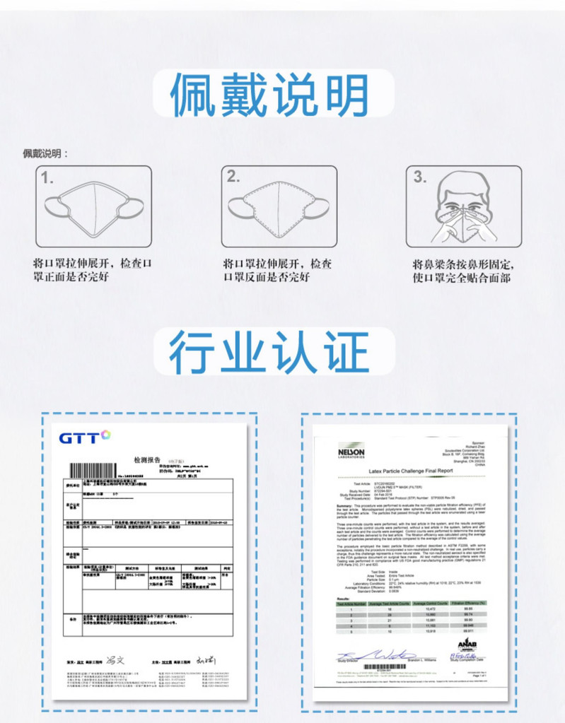 绿盾M90一次性口罩防尘透气易呼吸防花粉成人女男口罩防雾霾春夏