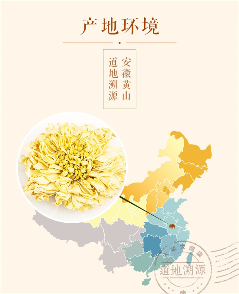 【象记养生】贡菊花茶30克|大象精选｜纯净道地食材｜煮水｜泡茶｜茶方之精选