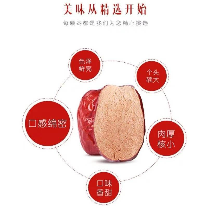 (19年新枣)新疆特产和田一级红枣,大枣,包邮，热卖新品