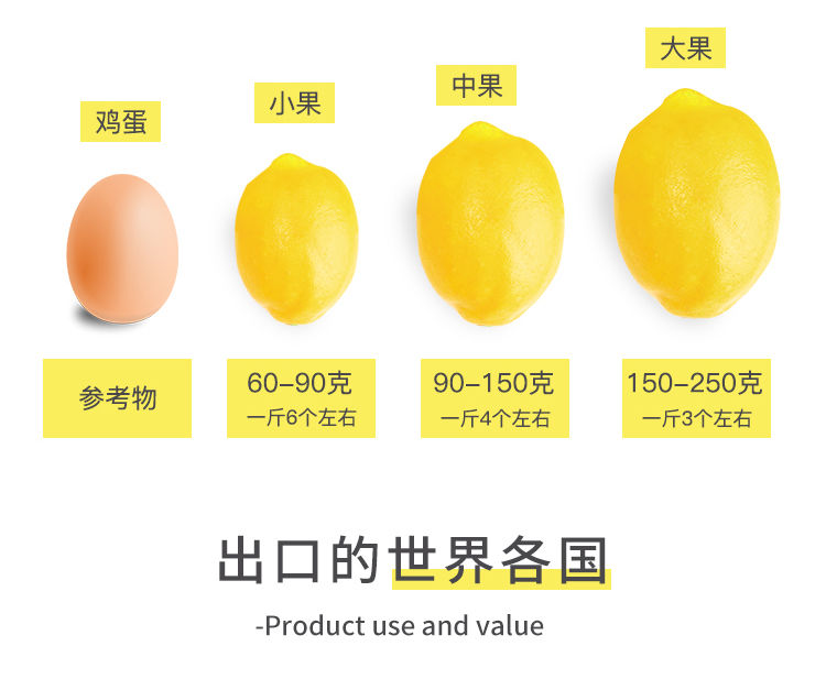 【9.9元包邮】黄柠檬 新鲜水果柠檬果子 批发多规格柠檬泡水