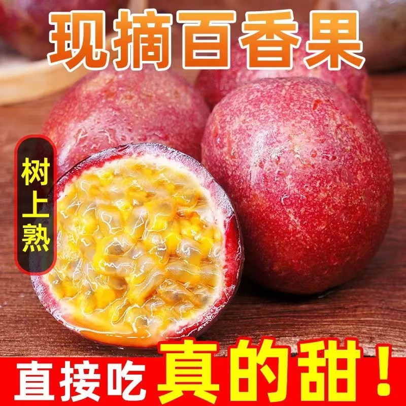 妙采园 广西百香果精装大果水果新鲜鸡蛋果多规格可选
