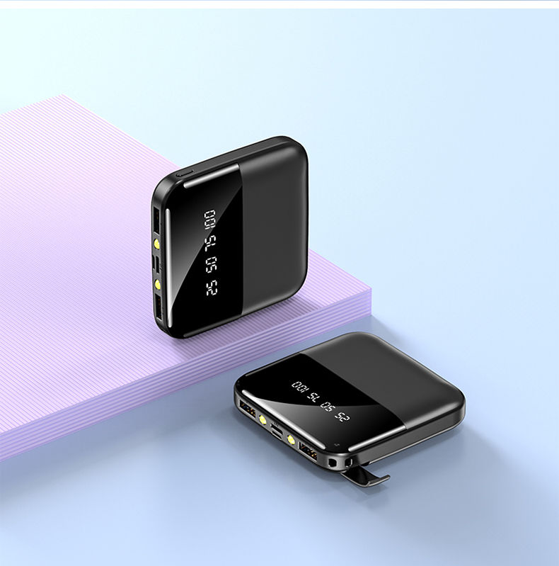 正品大容量充电宝vivo苹果2安卓3oppo手机全通用移动电源6000毫安