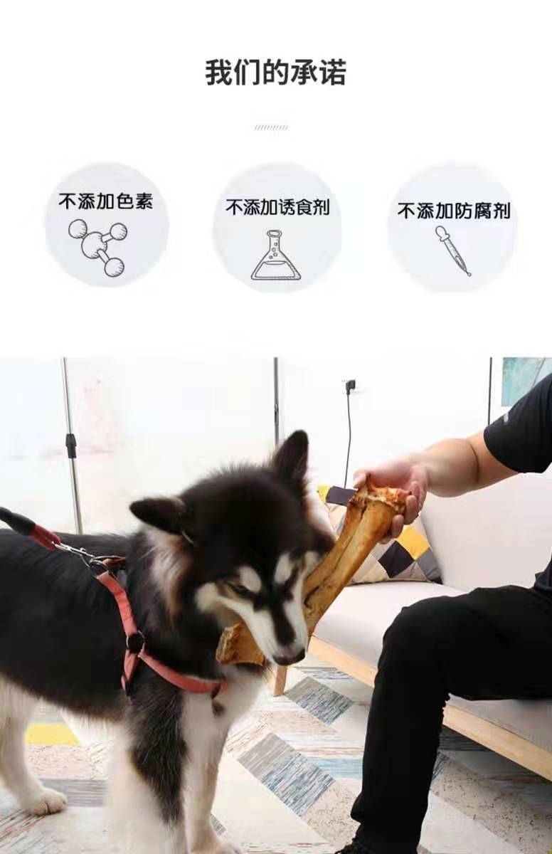 自制牛棒骨磨牙棒狗幼犬泰迪金毛骨头狗狗零食大型犬补钙咬胶耐咬