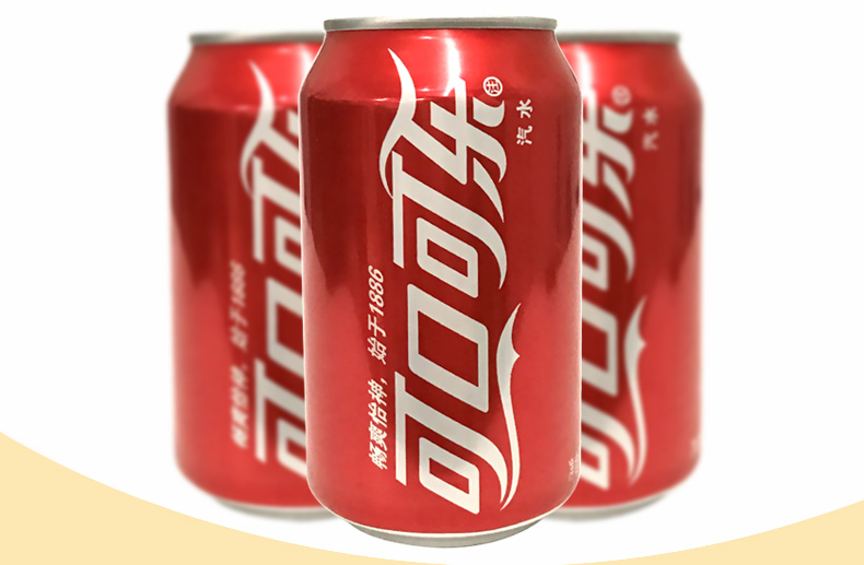 可口可乐罐装330ml/罐碳酸饮料好喝的