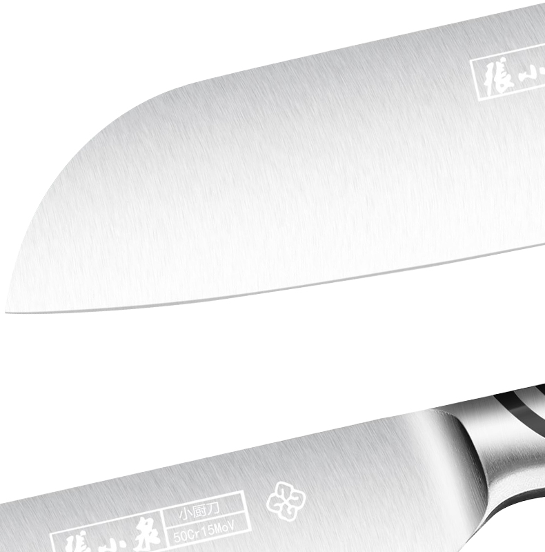 张小泉厨房刀具二件套装龙雀不锈钢斩切片刀小厨刀家用切肉刀菜刀
