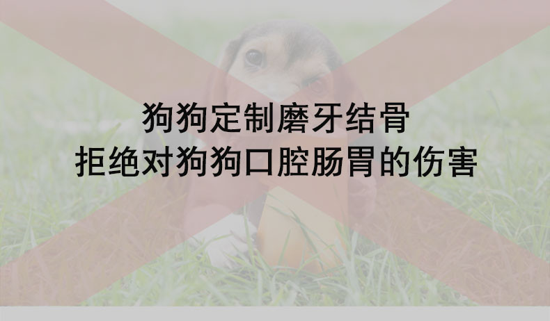 狗狗零食磨牙棒耐咬泰迪金毛大小型幼犬骨头小狗洁齿补钙宠物咬胶