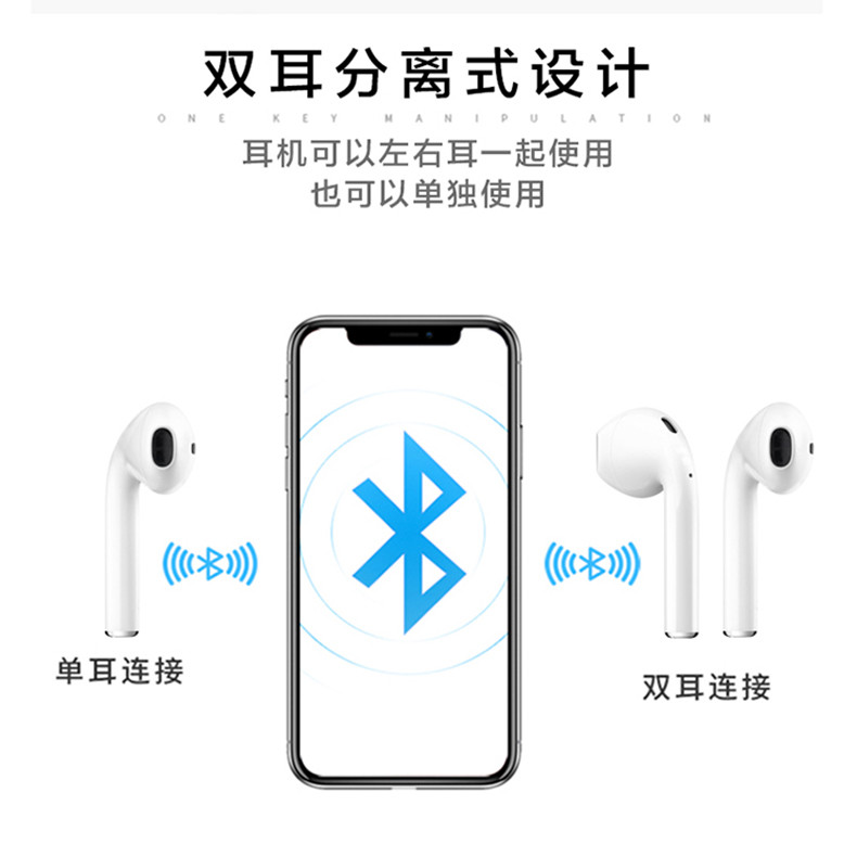 【自带弹窗】纽曼 TWS无线蓝牙耳机智能触控5.0苹果air运动双耳苹果oppo小米手机通用