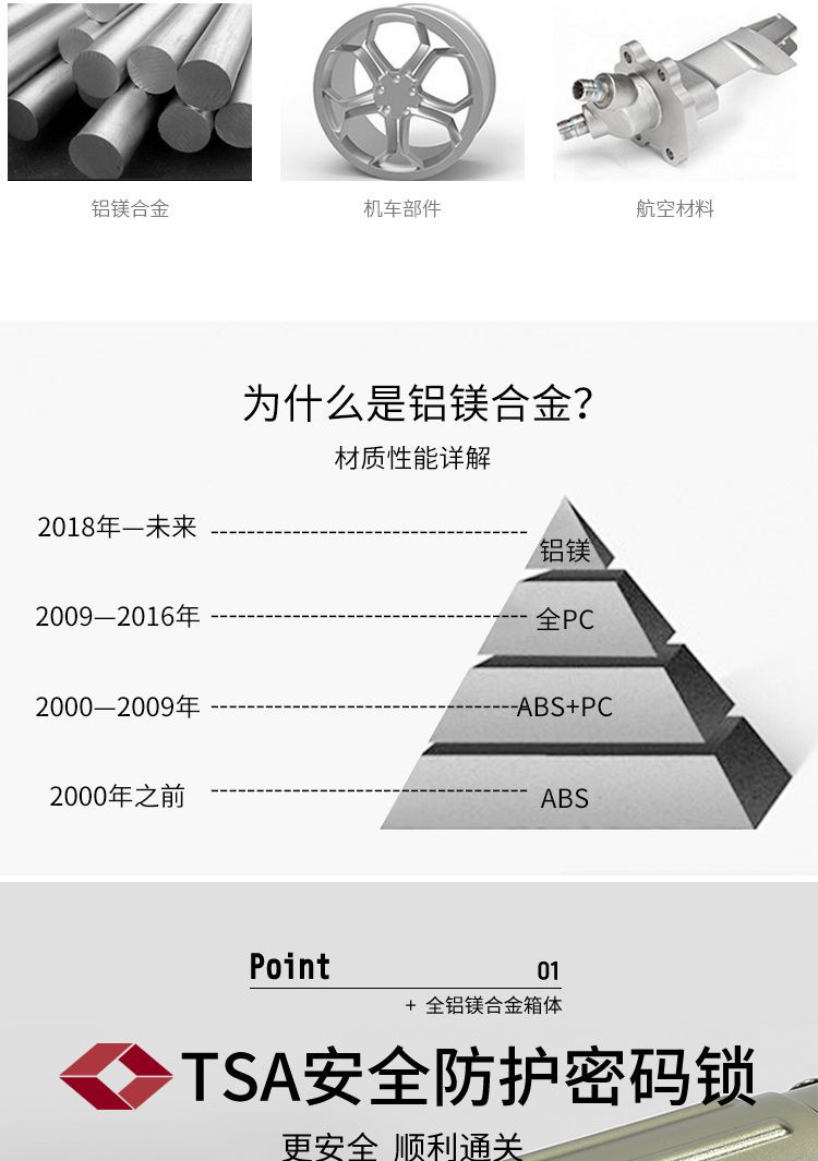 纪蔻 全金属镁铝合金化妆箱迷你手提箱男女大容量美容器材工具箱收纳箱