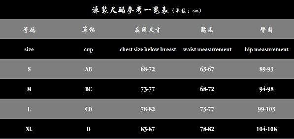 新款时尚性感分体女泳衣比基尼小胸丁字裤bikini三点式泳装