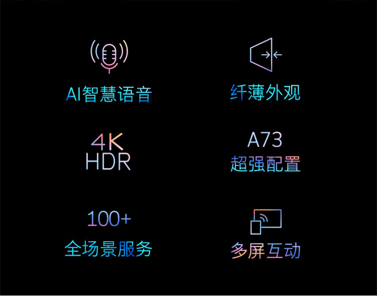 创维/SKYWORTH 65E33A 65英寸4K超清15核A73 4K画质人工智能网络液晶电视