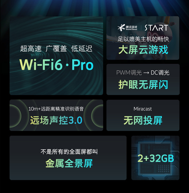 创维（SKYWORTH）55A5 Pro 55英寸 4K超高清 WiFi6 超薄智慧屏远场语音