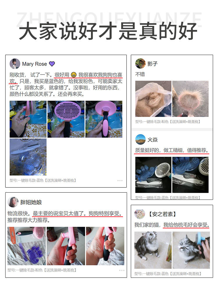 狗毛梳子猫咪毛刷宠物刷子泰迪金毛大型犬专用梳毛器神器狗狗用品