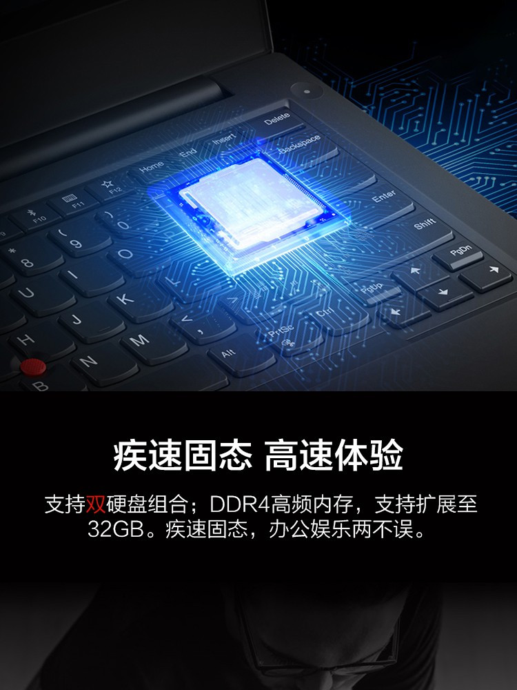 ThinkPad E490 英特尔酷睿i5 14英寸轻薄商务办公笔记本电脑