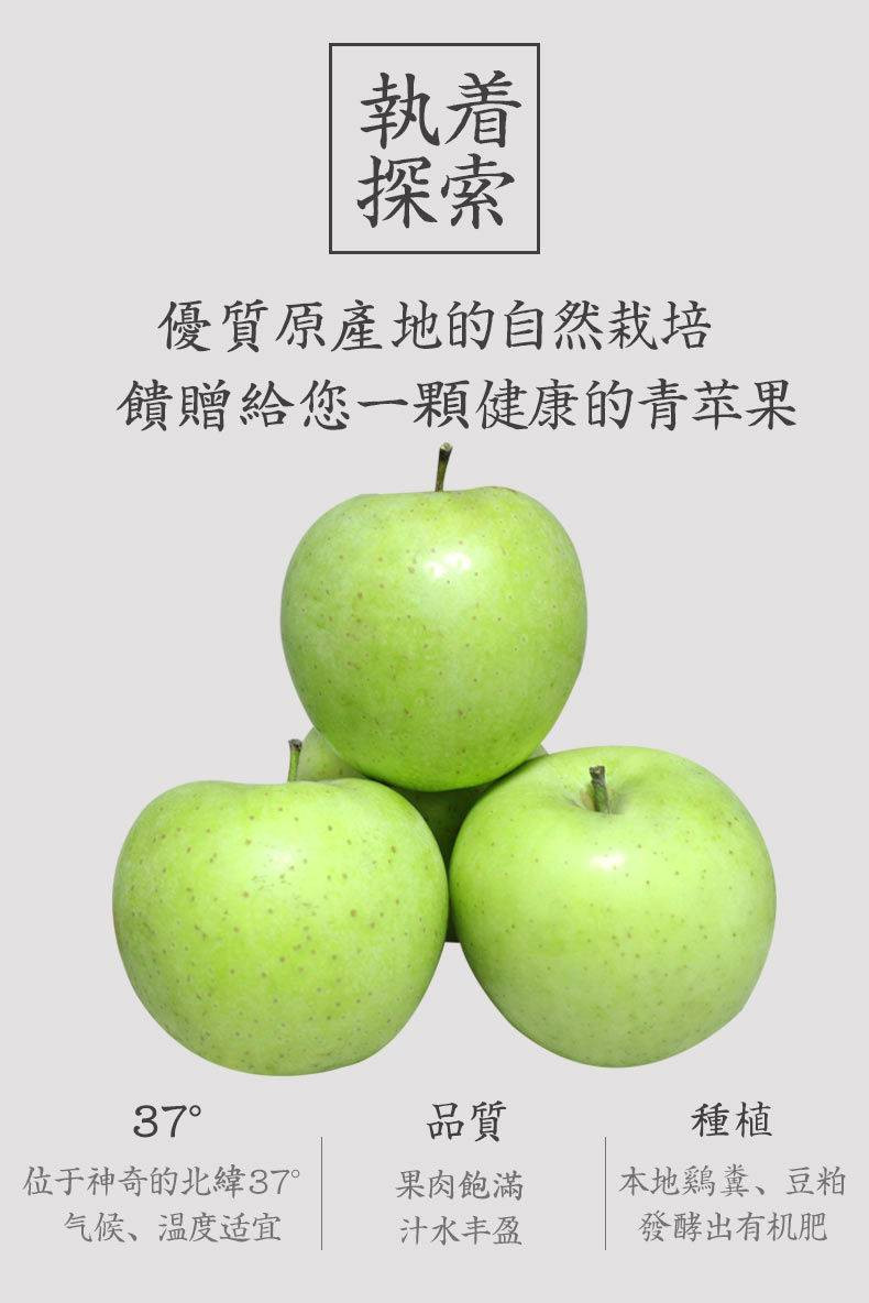 【5斤装】20年新鲜水果青苹果应季水果陕西苹果单果约60mm【徐闻美食】