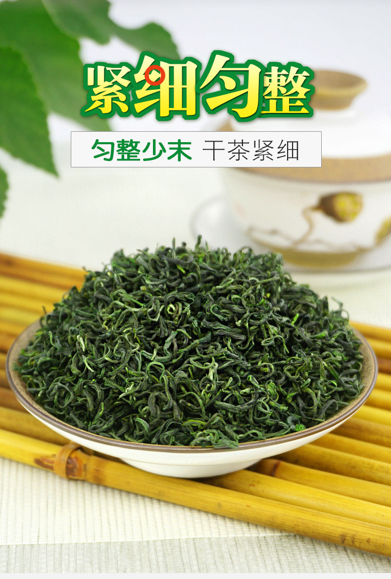 天王 新茶 高山云雾绿茶龙井43号香茶 浓香日照500g