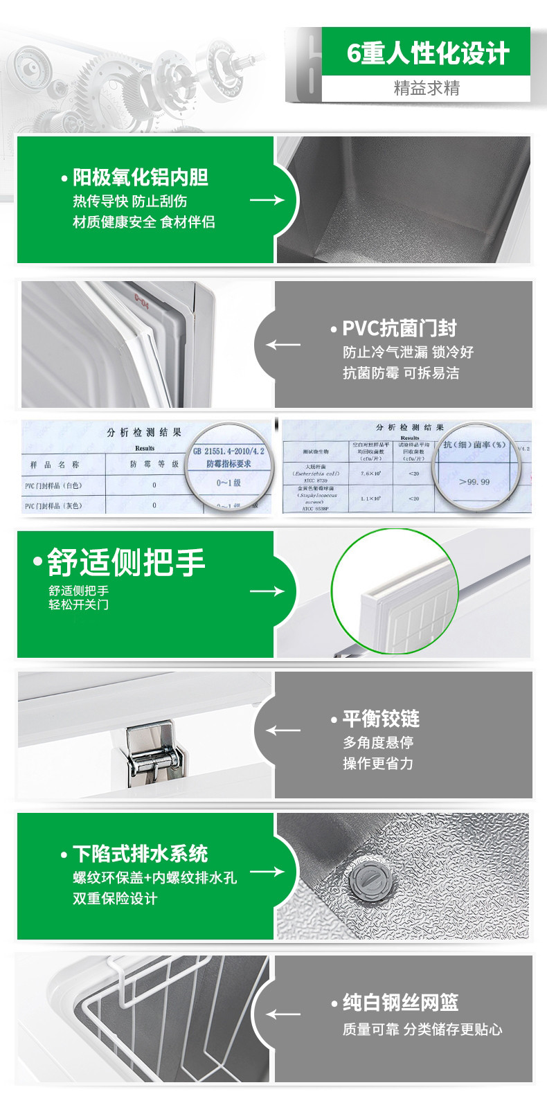 容声/Ronshen  BD/BC-145MB冰柜家用单温冷柜冰柜顶开门冷冻卧