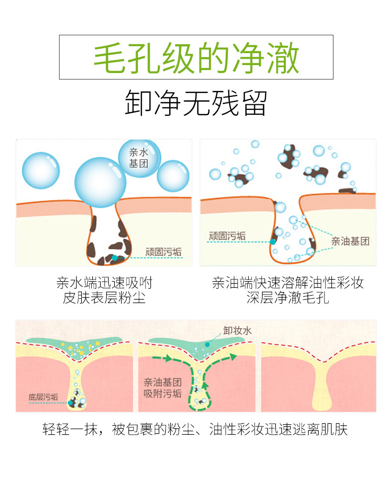 德德维芙卸妆水脸部温和深层清洁眼唇无刺激卸妆液收缩毛孔学生女