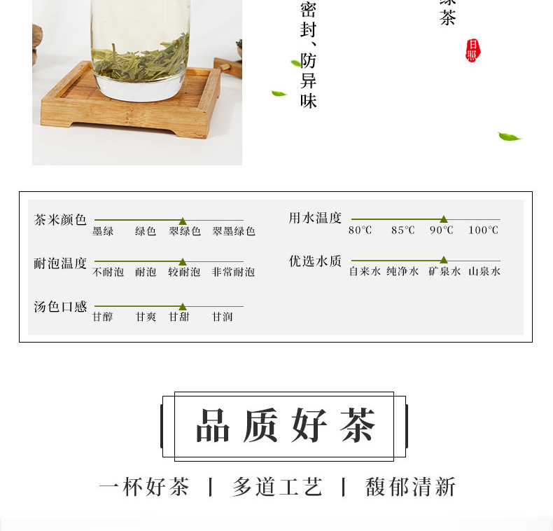农家自产 【会员享实惠】中国松树下高山绿茶华蓥山绿茶50g