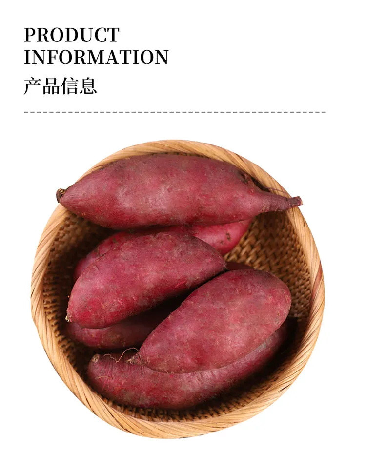 【顺丰包邮】新鲜紫薯3斤板栗地瓜番薯小蜜薯 山芋农家自种沙地