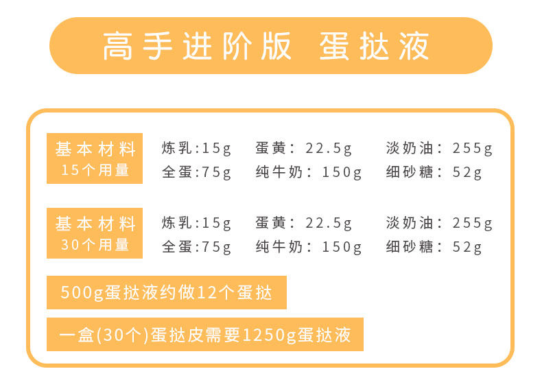 【21.3元三十个蛋挞皮】葡式蛋挞皮大号蛋挞液挞皮批发家用套餐带锡底烘焙原料【博莱生活馆】