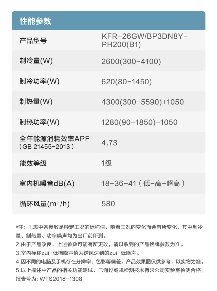 美的（Midea）1匹 一级能效变频 冷暖壁挂式 卧室 防直吹 空调挂机