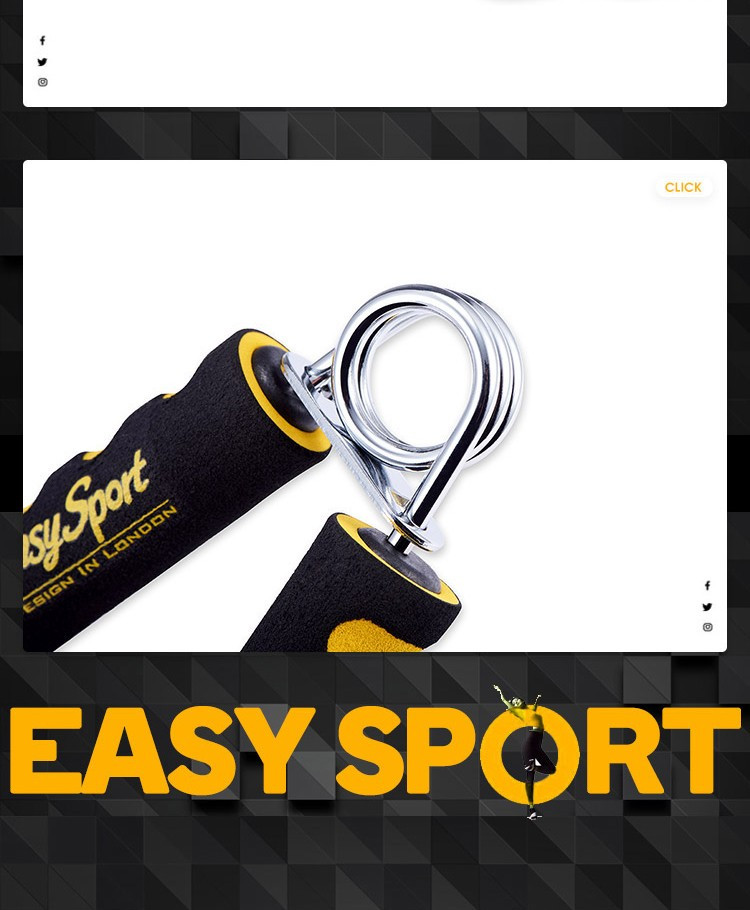 【券后价19.9元】易威斯堡EasySport握力器(单个装) ES-JW001B