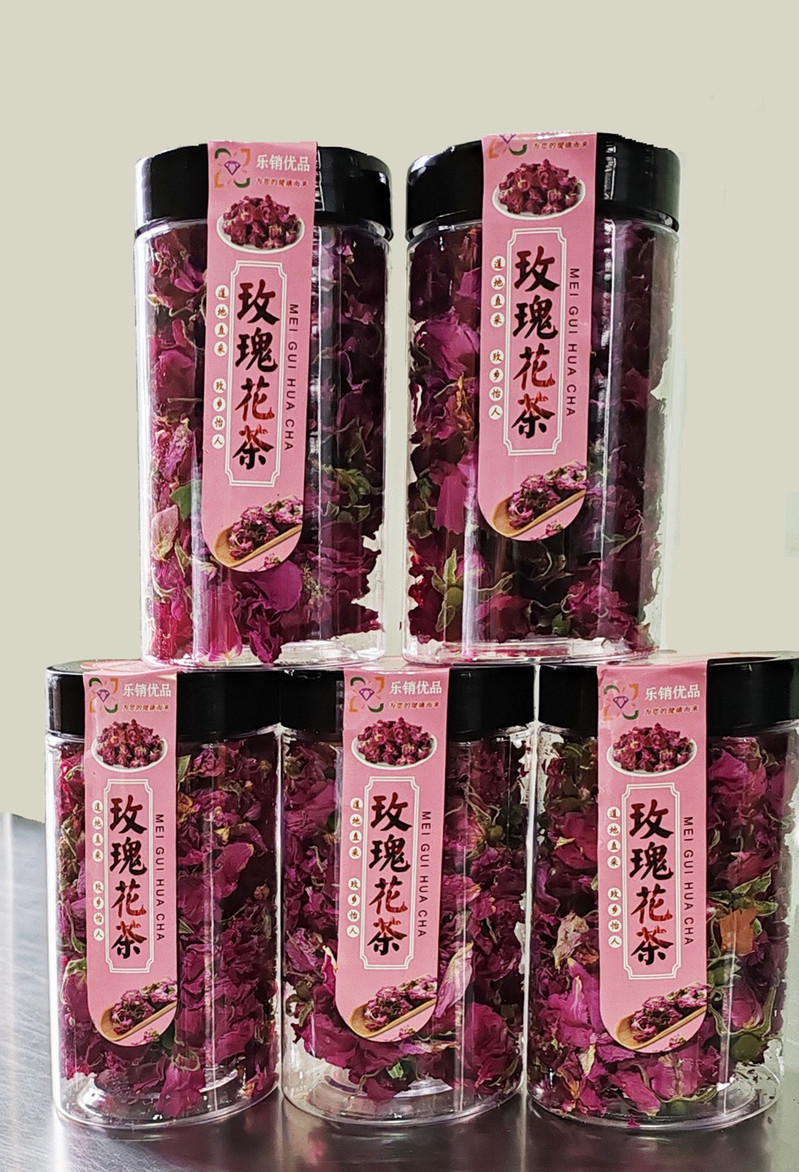 乐销优品 【潍坊馆昌乐零售】玫瑰花茶25g罐装